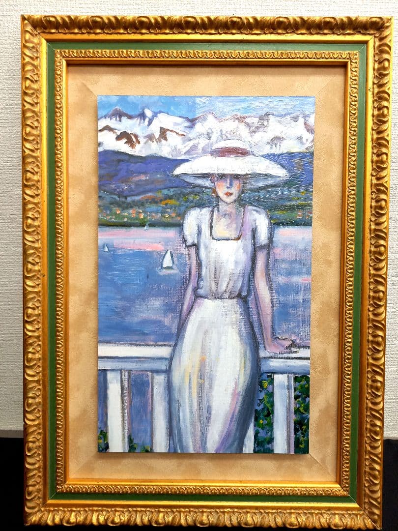 ジャンピエールカシニョール 版画 リトグラフ 額装