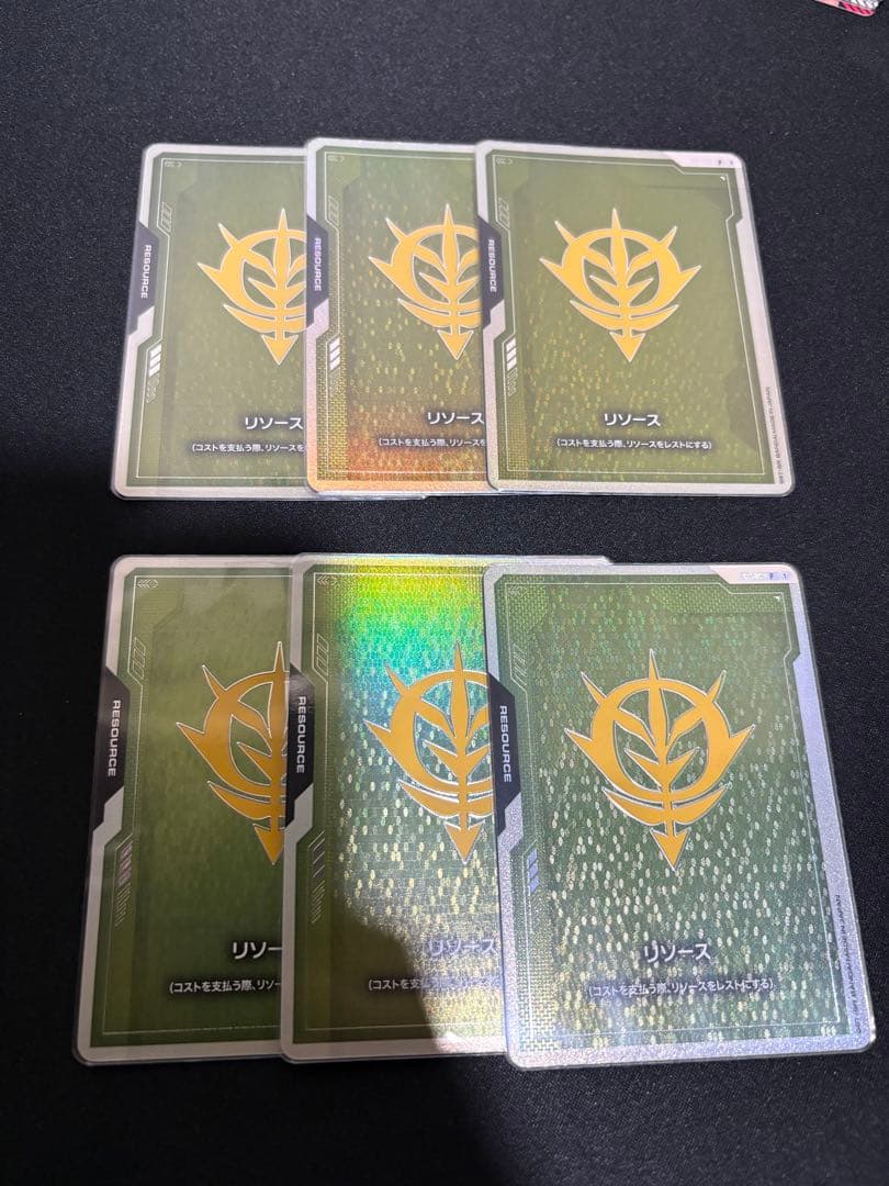 ガンダムカードゲーム　オフィシャルグッズセット01 リソース ジオン公国軍