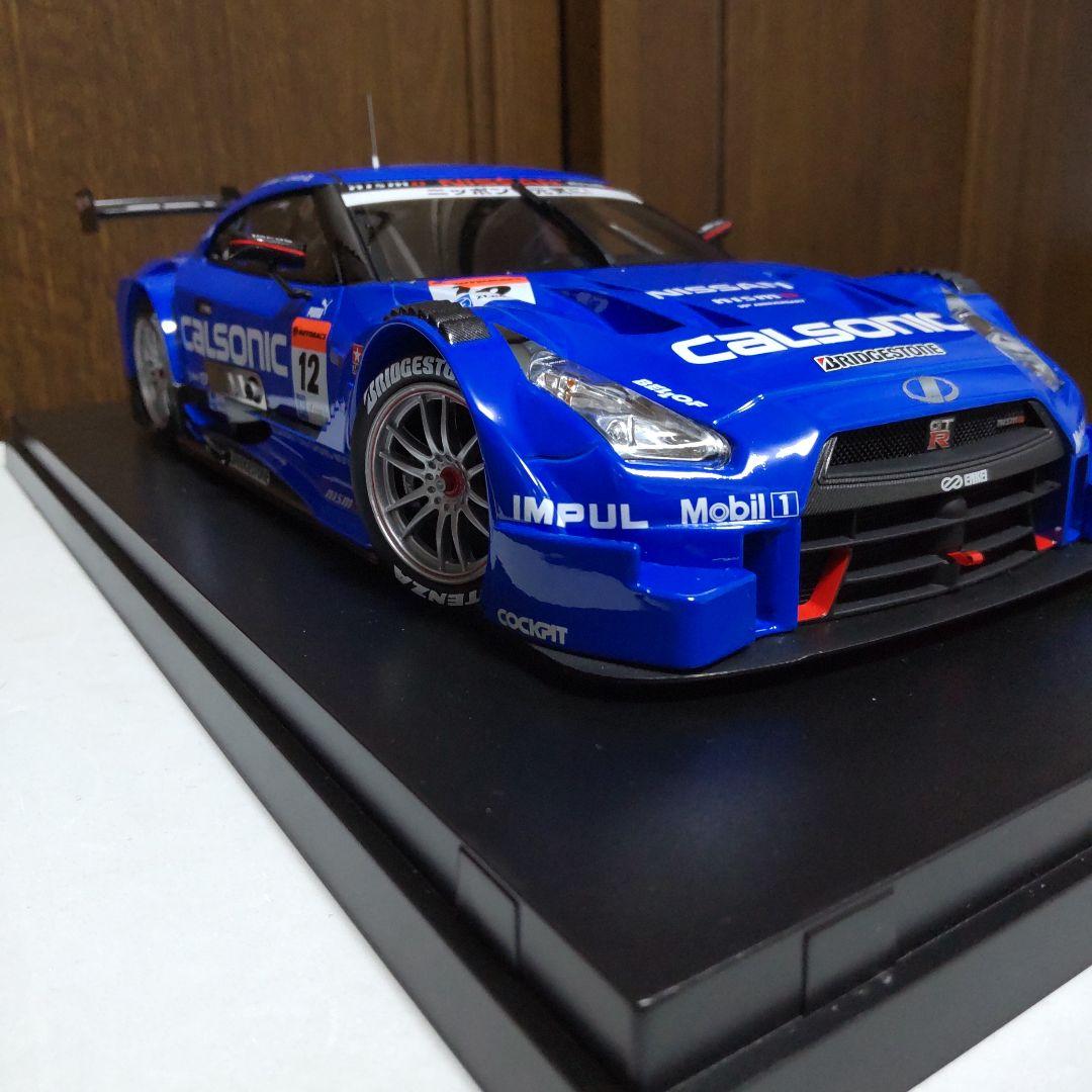 ニッサン GT-R R35 カルソニック スーパーGT 1/18 エブロ