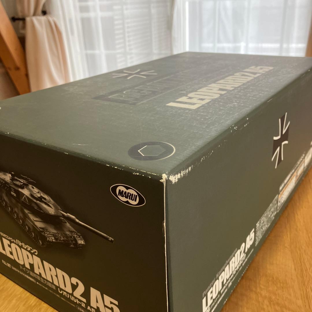 東京マルイ製1/24リアルスケール ラジコン/レオパルド2A5(動作確認済)