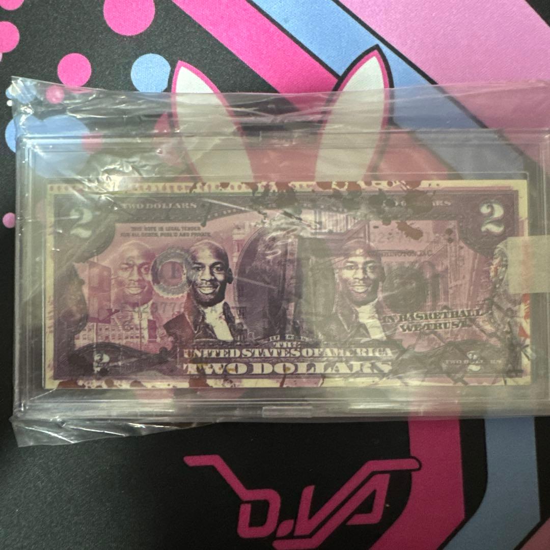 【激レア‼️】世界限定各７０枚マイケル ジョーダン 米国公認 ２ドル札 3種セット