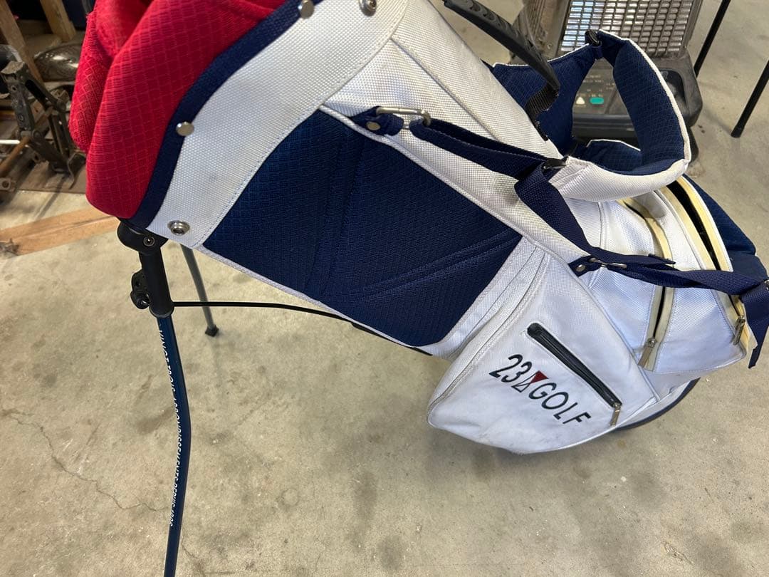 23GOLF VINGT TROIS 1986 キャディバッグ　フード付き