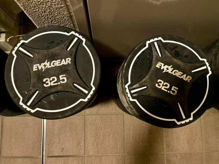 EVOLGEARエヴォルギア ダンベル   4ペアセット