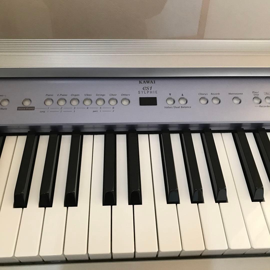 美品KAWAI es-1 88鍵 シルバー電子ピアノ
