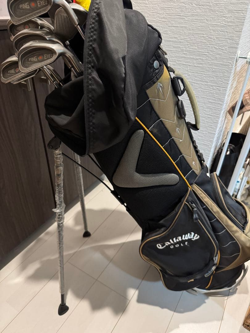 Callaway キャロウェイ　スタンド付きキャディバックゴルフクラブセット