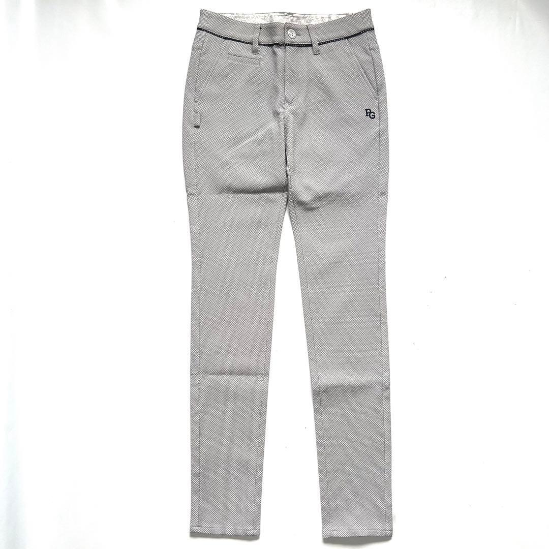 PEARLY GATES パーリーゲイツ　花柄　ゴルフパンツ　ダイヤ　0 S