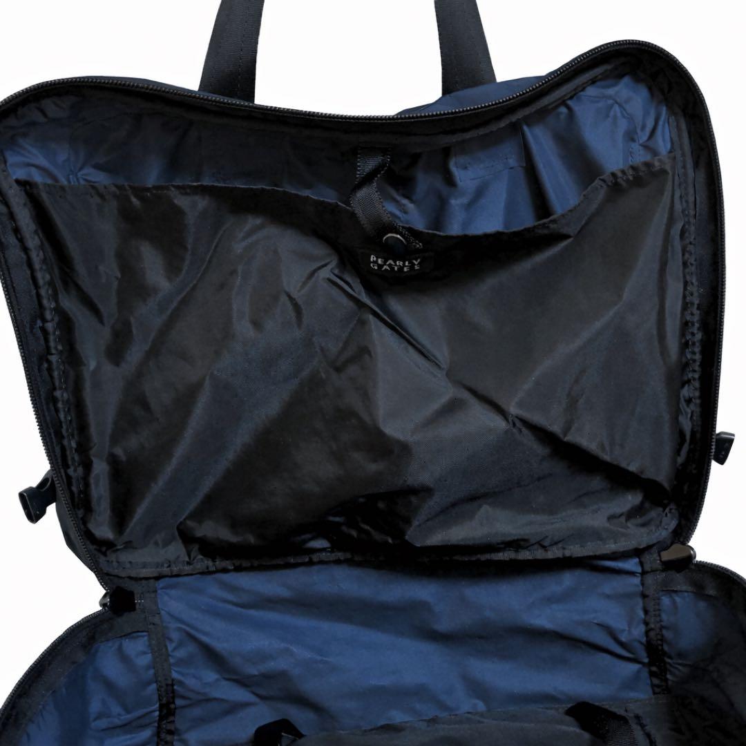【レア】PEARLY GATES　ロッカーバッグ3way ネイビー