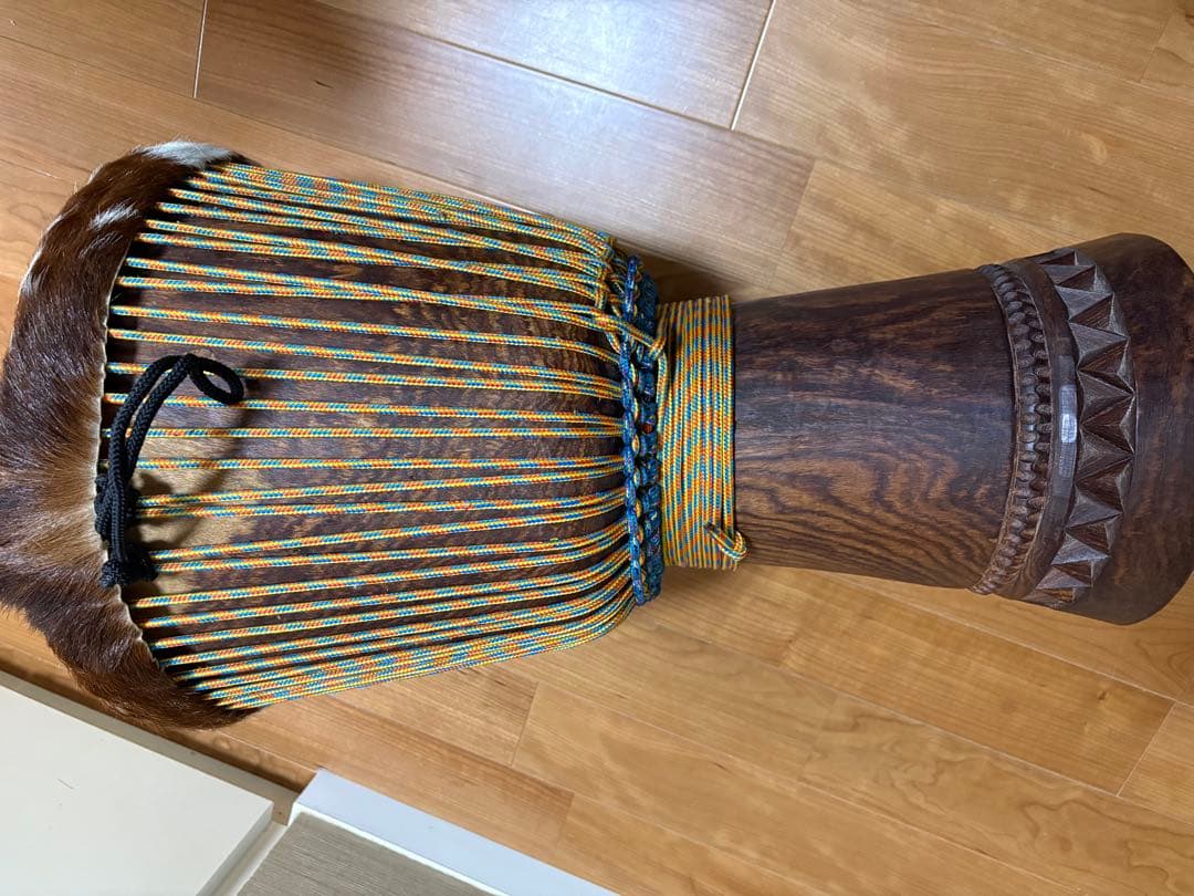 ギニア製ジャンベ、バック、セセ、ストラップ