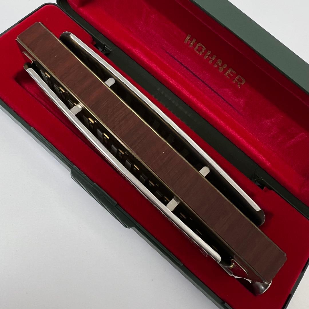 HOHNER Chromonica 270 C調 クロマチック ケース付　木製