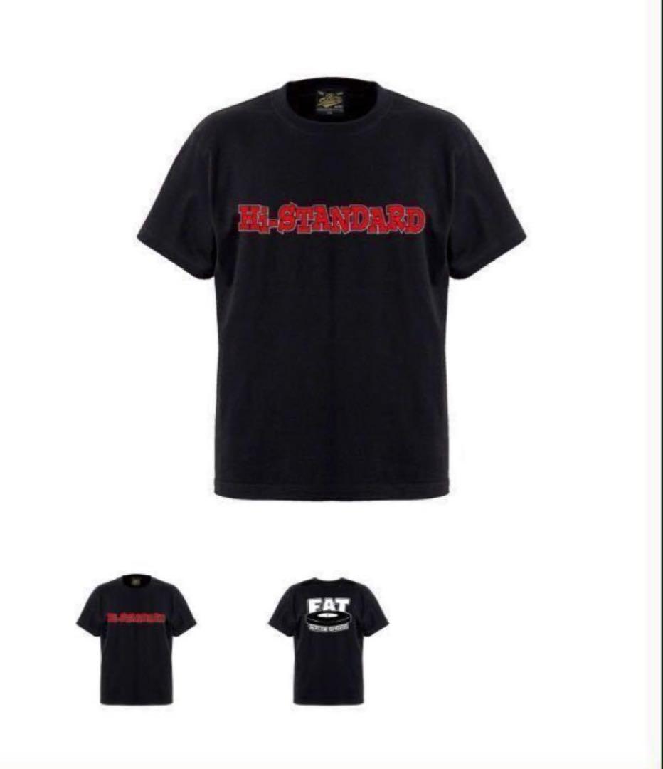 【FATロゴ】Hi-STANDARD Tシャツ