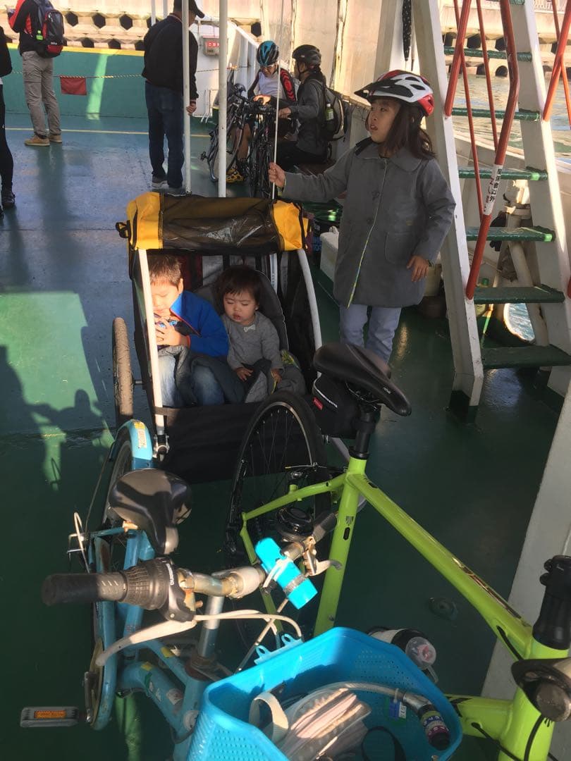 子供用自転車トレーラー イエロー/ブラック