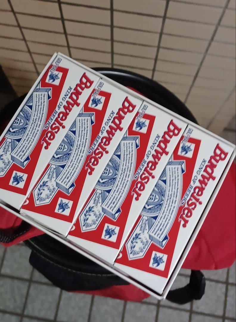 Budweiser vintage キャディバッグ　ゴルフ　vessel