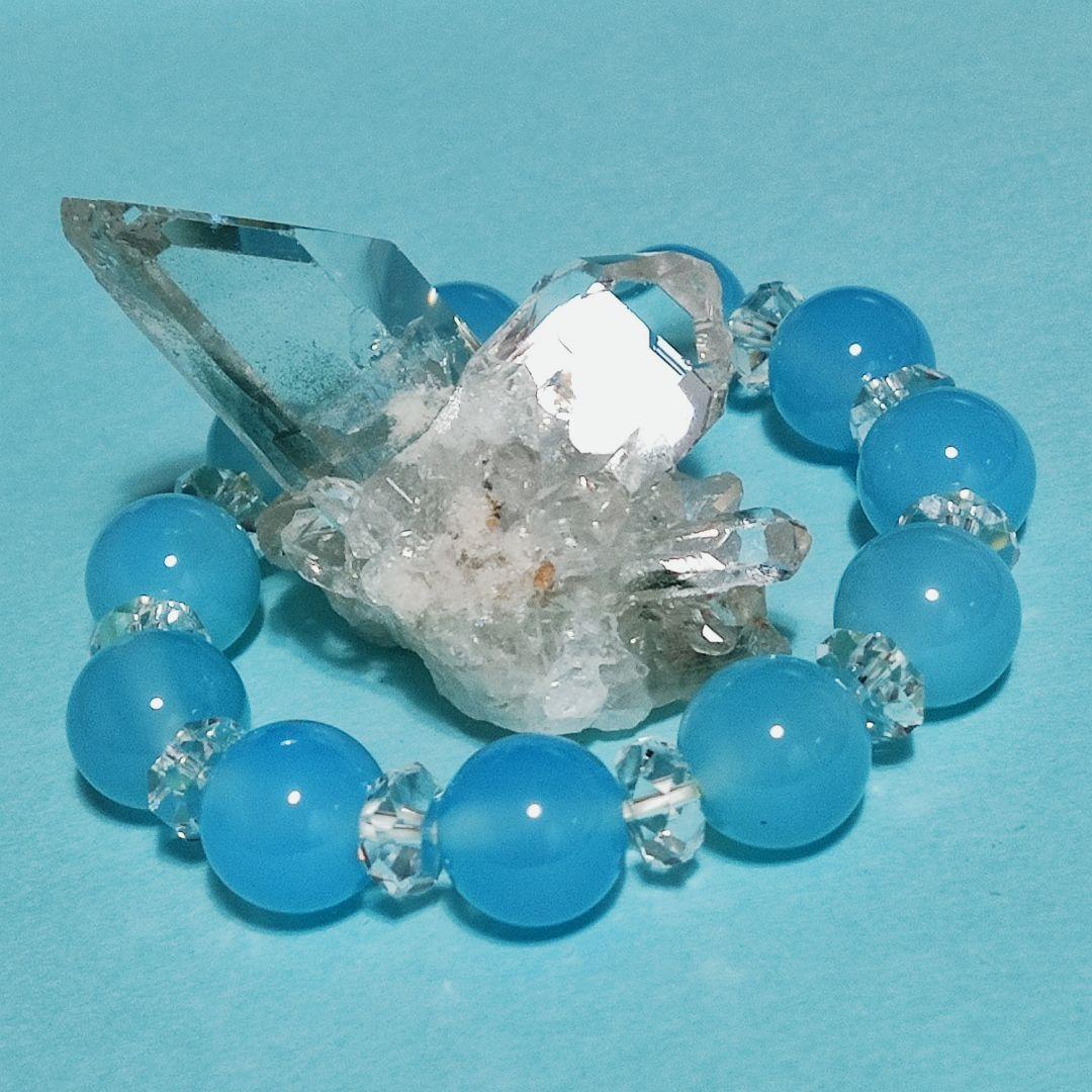 パワーストーン　天然石　ガーデンクリスタル　キーパー入り　34g　No.882