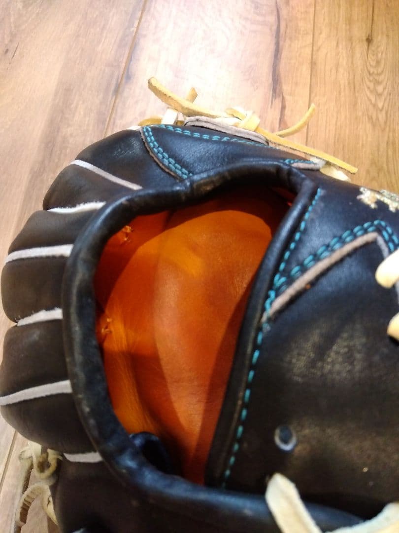 Zeems 軟式グローブ 黒/ベージュ　少年用