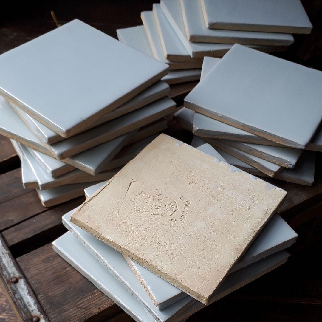 美品 タイル　アンティーク　マッカム　makkum　オランダ　耐熱