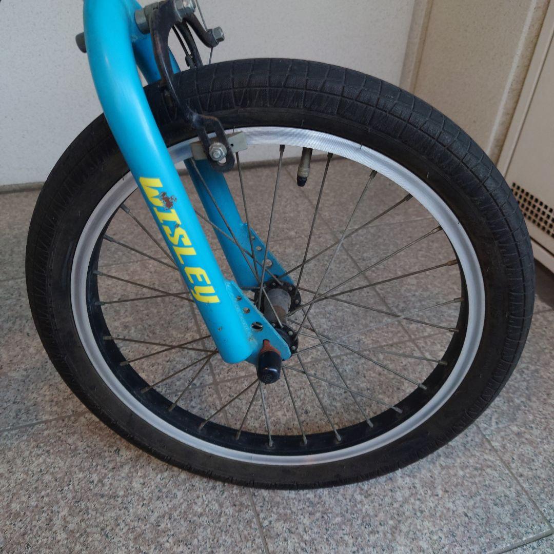 【送料込】子供用自転車 16インチ 青