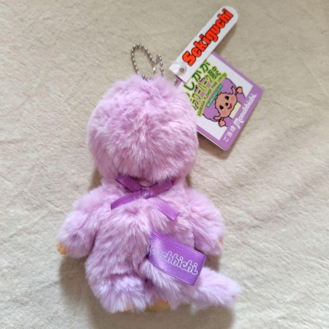 モンチッチ　ご当地モンチッチ　あしかがフラワーパーク限定モンチッチ　マスコット