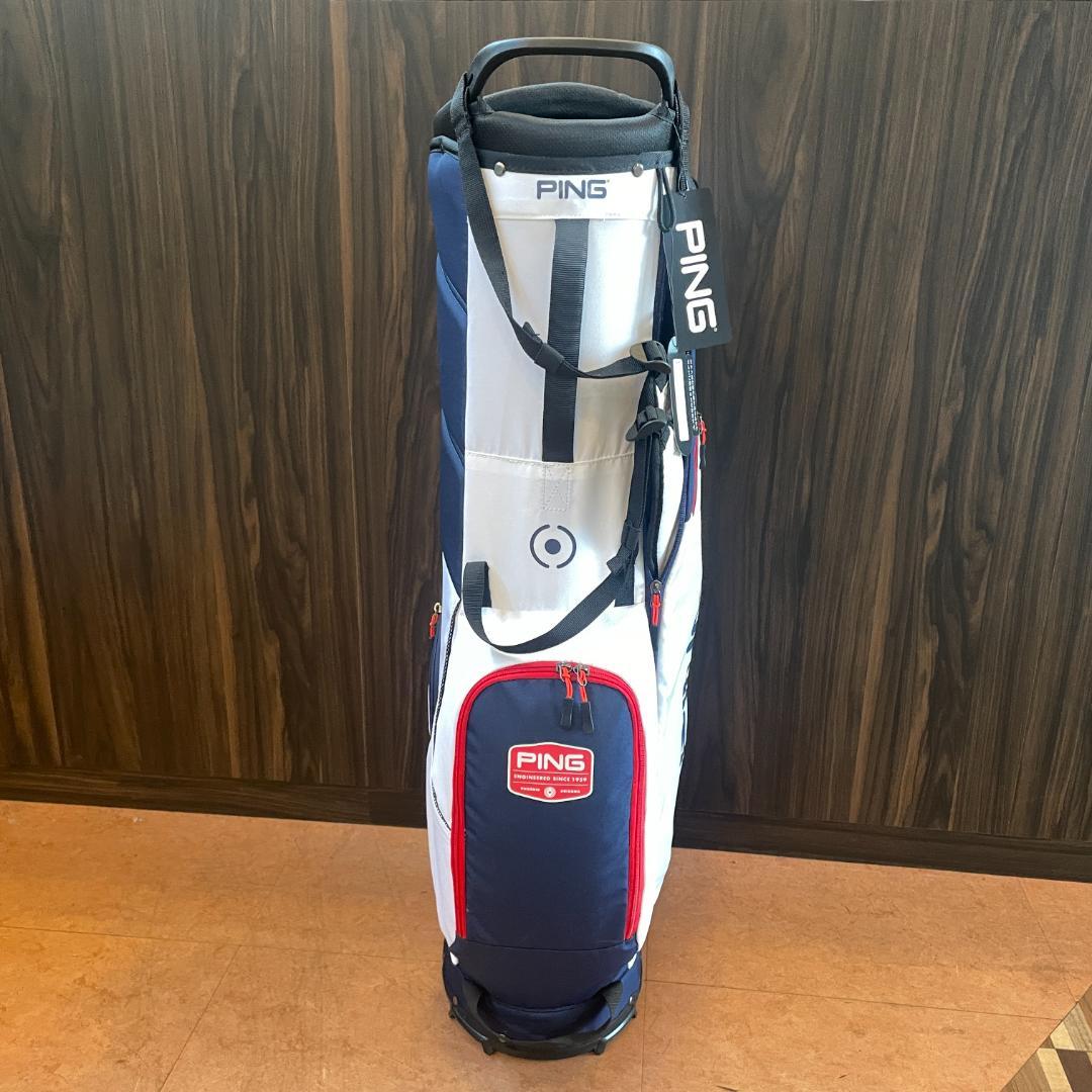 ピン（PING )ゴルフ 軽量 スタンド式 キャディバッグ 9.0型 5分割
