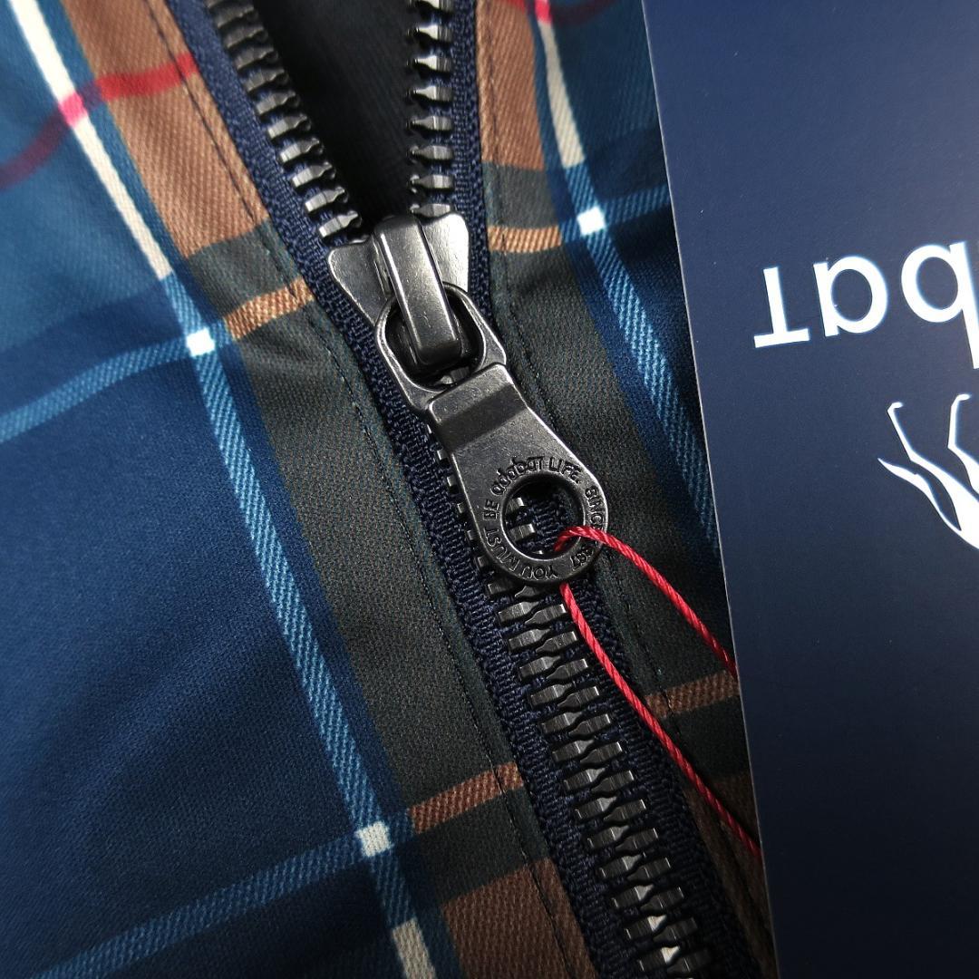 adabat 撥水 ターターンチェック柄 スウィングトップ M