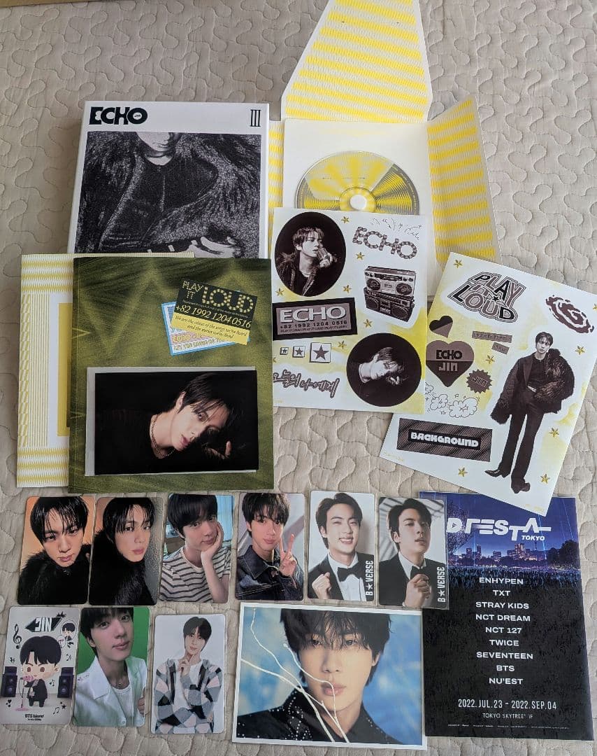 RUNSEOKJIN EP.TOUR デジコ無し その他付属品含むJINグッズ