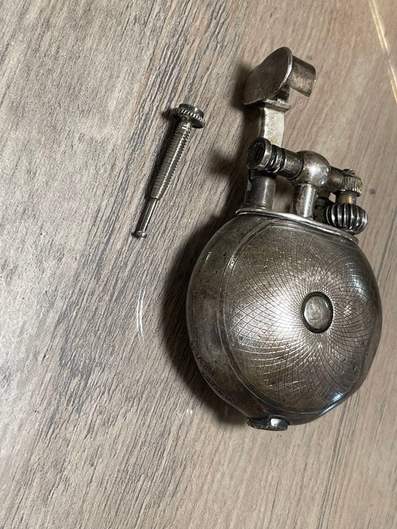 ダンヒル 【シルバー】 オイルライター アンティークライター