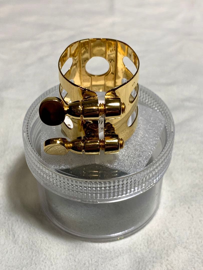 Wood Stone アルトサックスリガチャー SELMER ラバー GP 最終