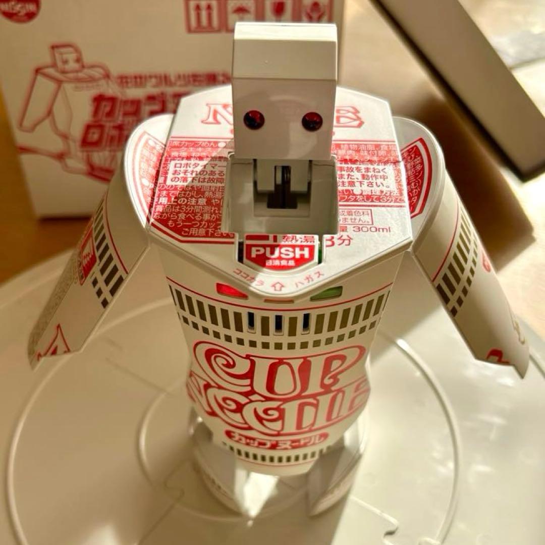 Nissin 日清 カップヌードルロボットタイマー 花のワルツを踊る♪