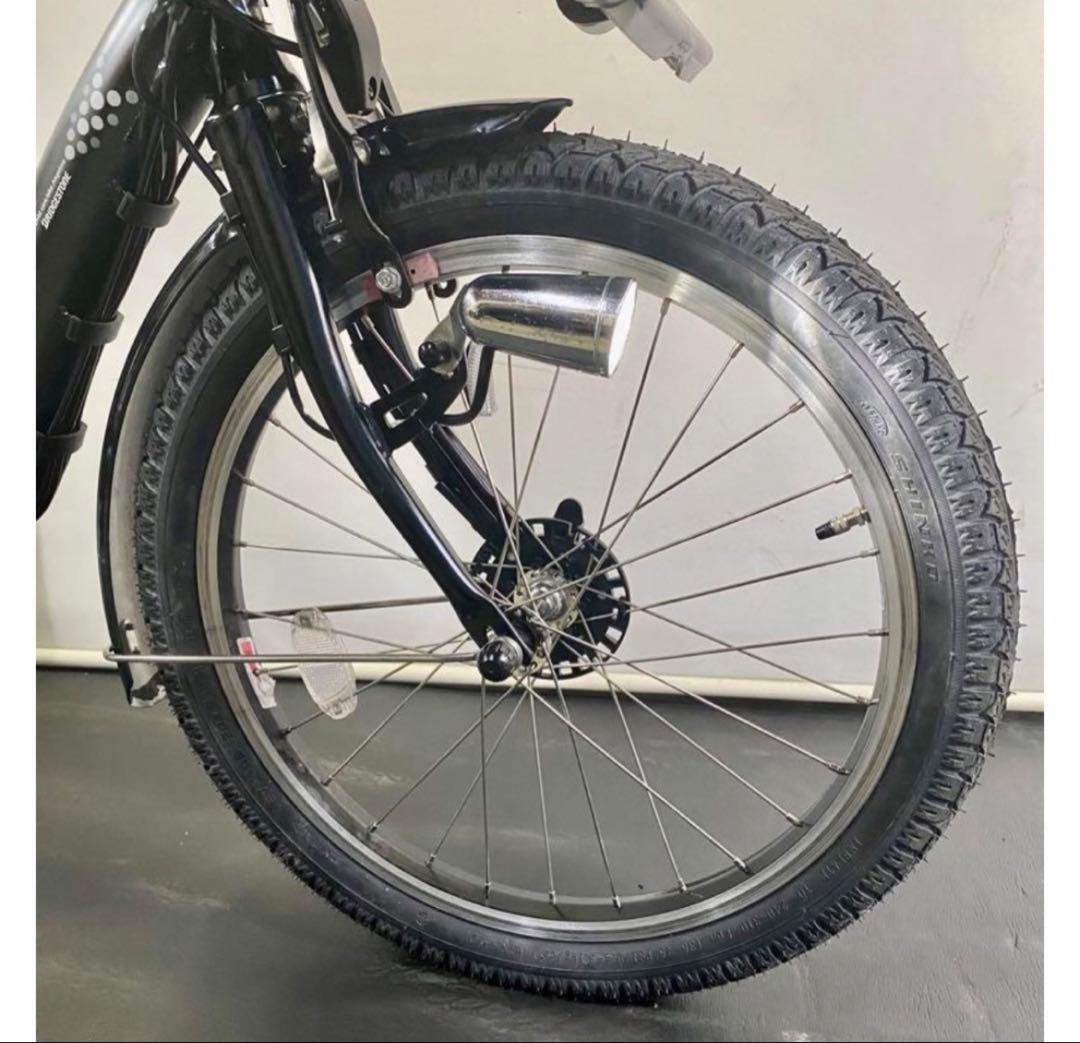 1年保証 新品部品多数　ブリヂストン　20インチ　子供乗せ　電動アシスト自転車