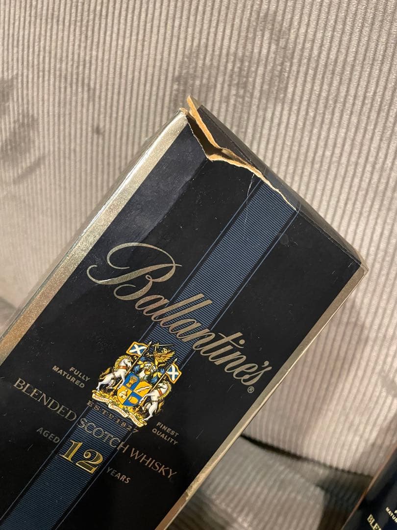 バランタイン12年 丸ボトル【終売品】