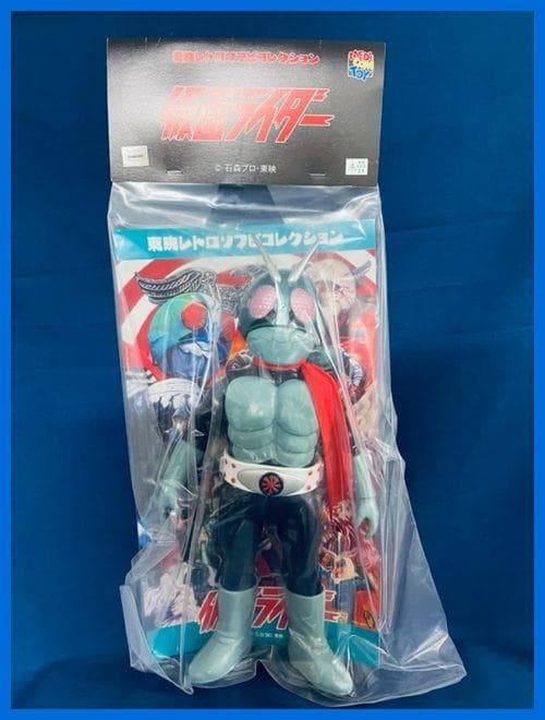 ★メディコム　東映レトロソフビ　仮面ライダー旧１号（DX版）未開封　新品！★