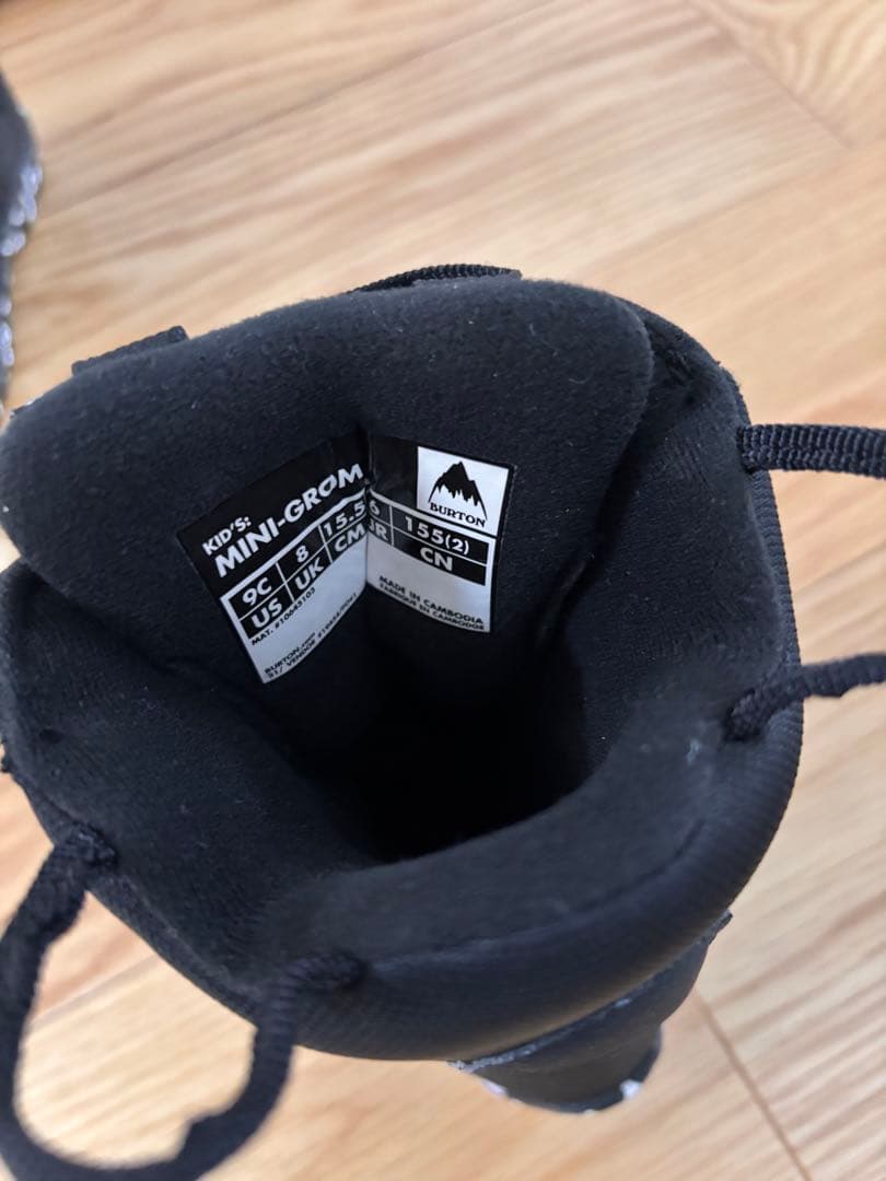 BURTON MINI-GROM スノーボードブーツ (子ども用)