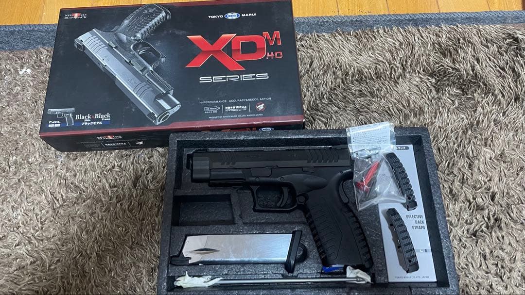 東京マルイ　XD-M 40 ガスガン ブラック