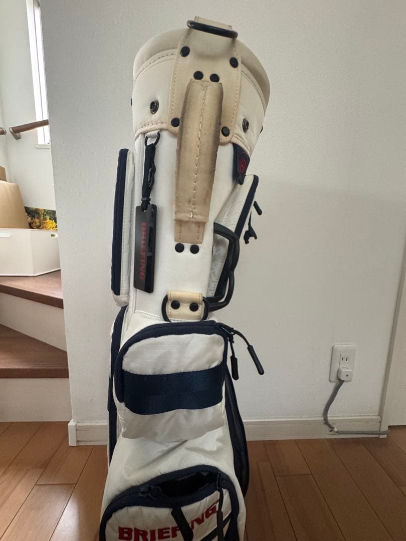 BRIEFING キャディバッグ CR-6 ホワイト