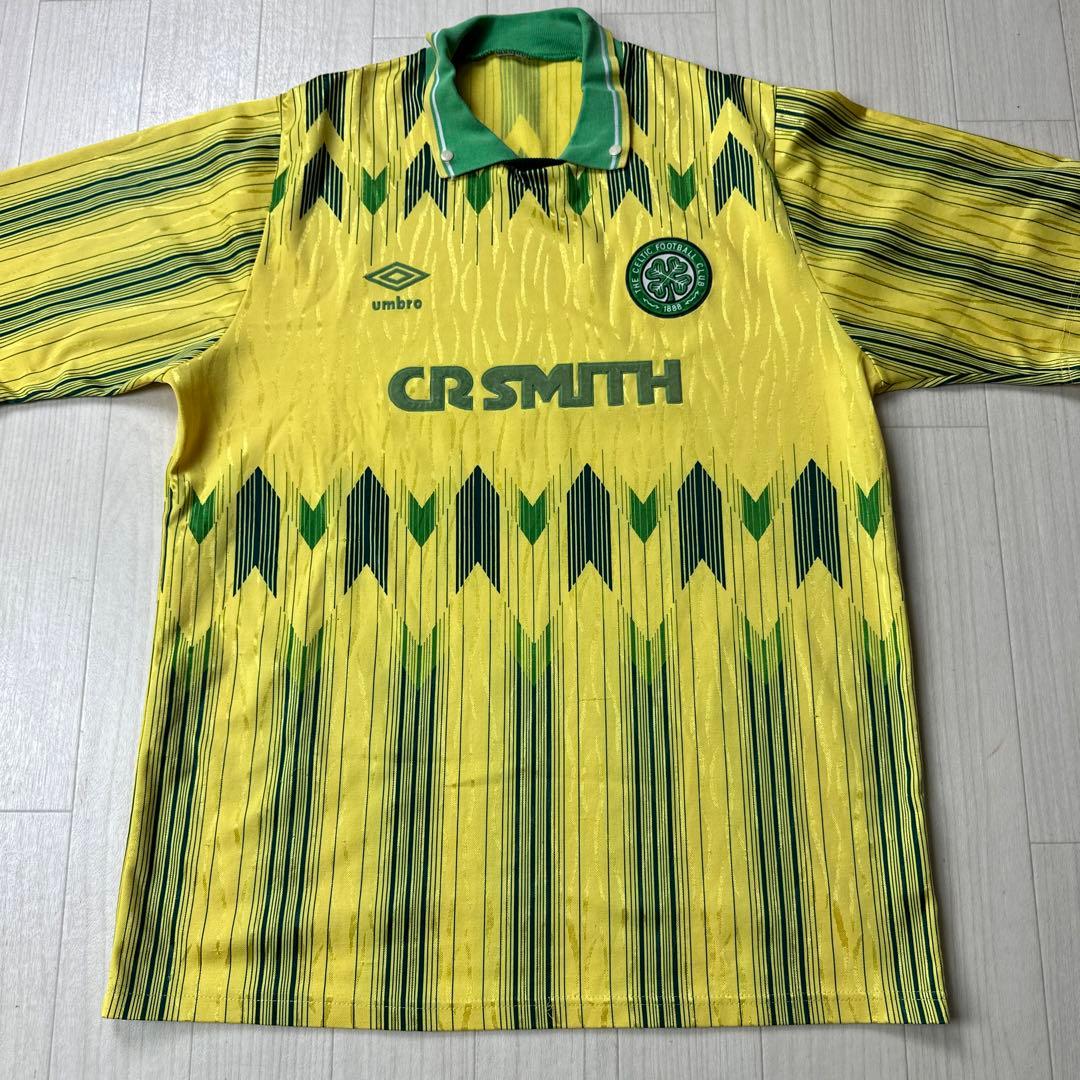 【希少】アンブロセルティックFCアウェイユニフォーム89-91オリジナル