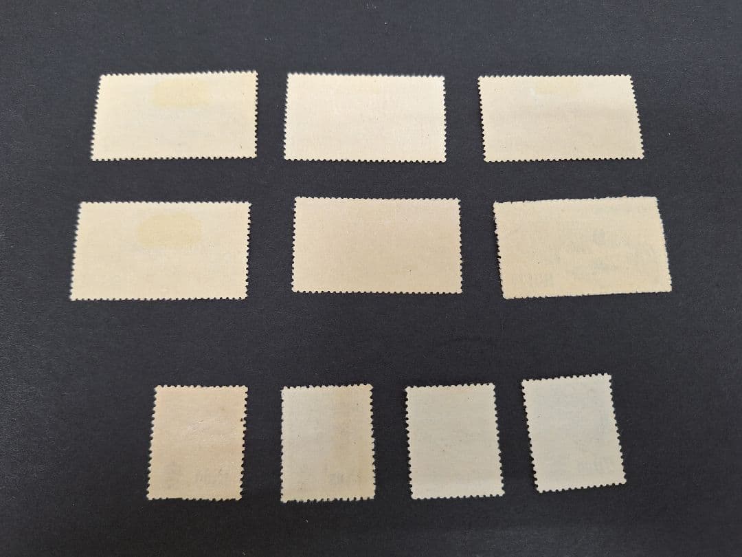 ●　銭単位切手　航空切手　立山航空(銭位)　全揃　と　おまけ　●