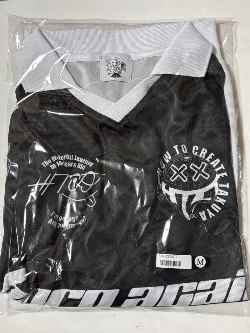 【TAKUYA∞の創り方】フットボール シャツ/ブラック