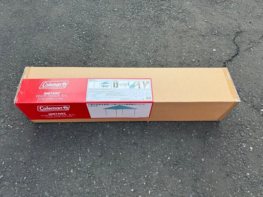 Coleman インスタントバイザーシェード II/L 新品