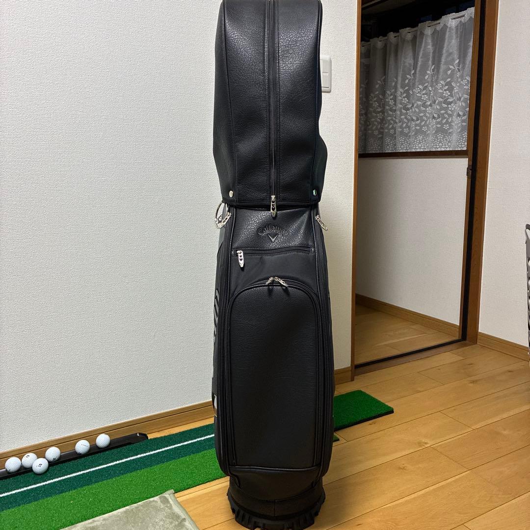 たく　キャロウェイ　キャディバッグ　ガンメタル×ブラック