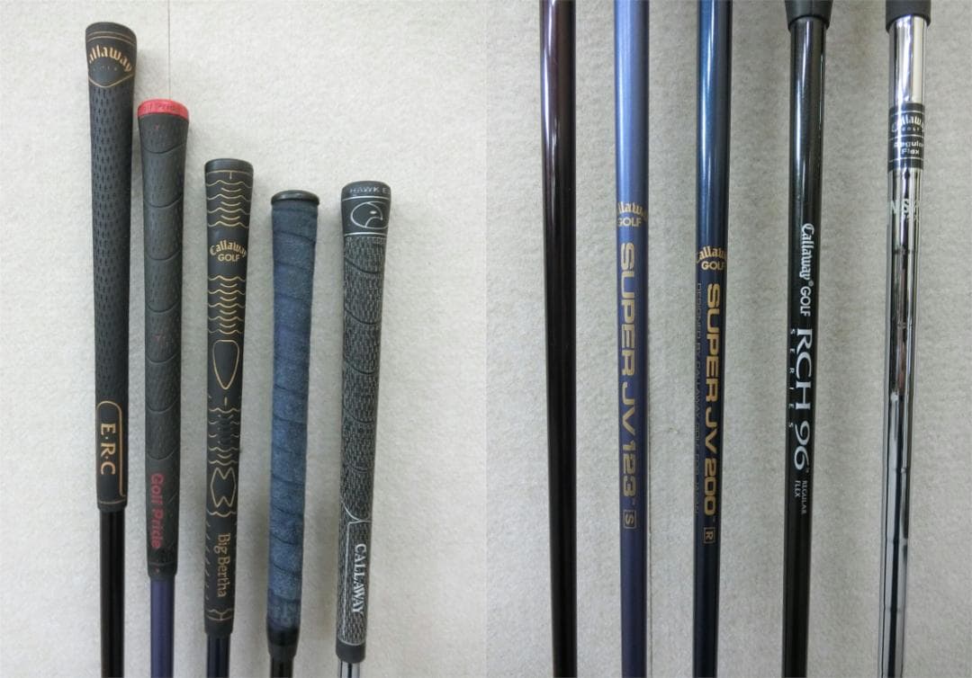 b721初心者必見 キャロウェイ 等メンズゴルフ１０本ハーフセット※Ｄｒ２本入り