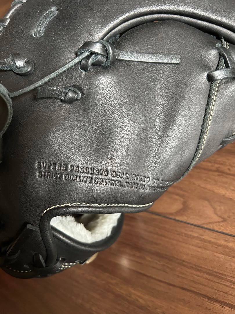 Mizuno Global Elite グローブ 黒　ファーストミット　少年軟式