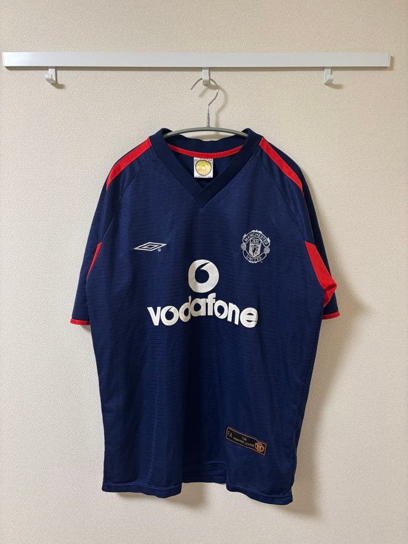 マンチェスターユナイテッド 00s ユニフォーム Umbro Vodafone