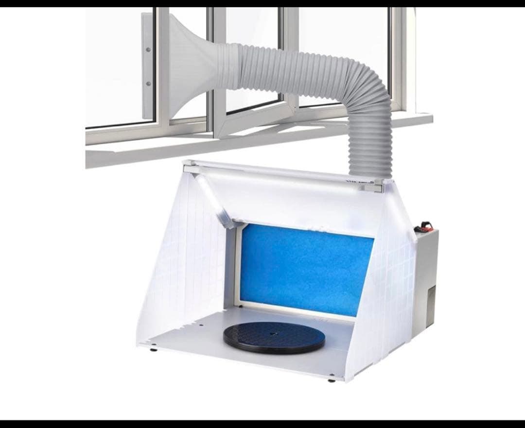 まさ　塗装ブースエアブラシセット