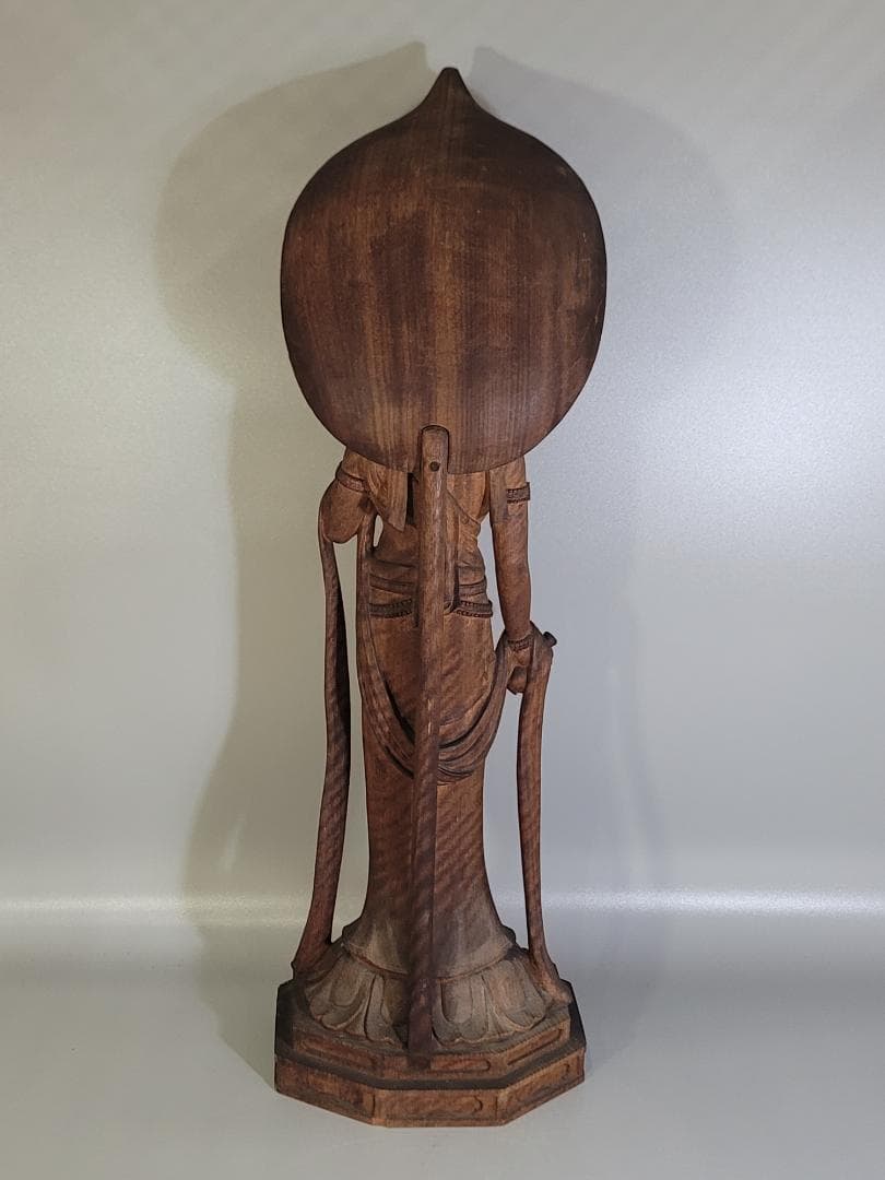 仏教美術 時代 木彫刻 観音菩薩像