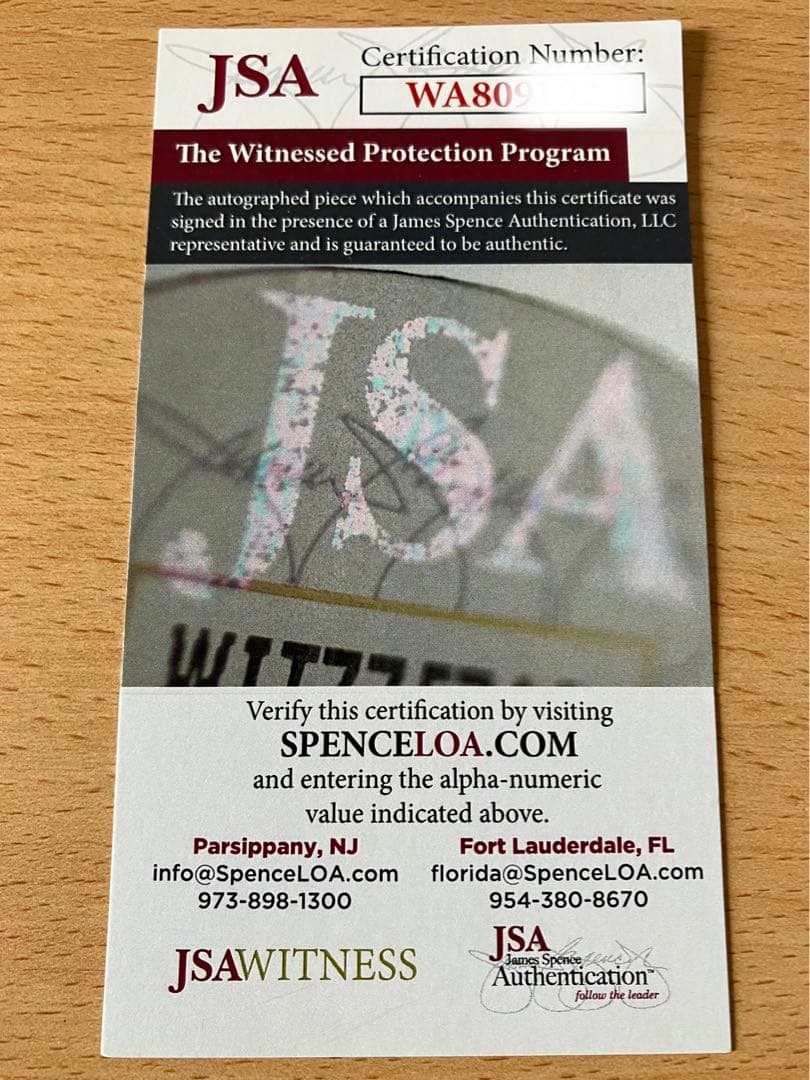 ヌートバー直筆サイン入りWBC2023優勝記念キャップ