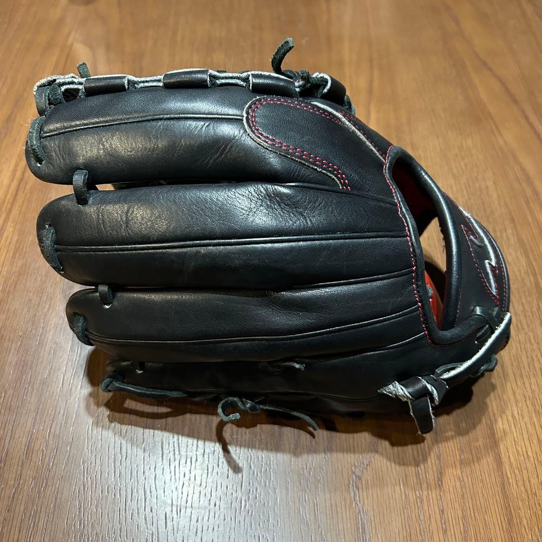Fires 軟式野球グローブ 黒 Gilded Fire