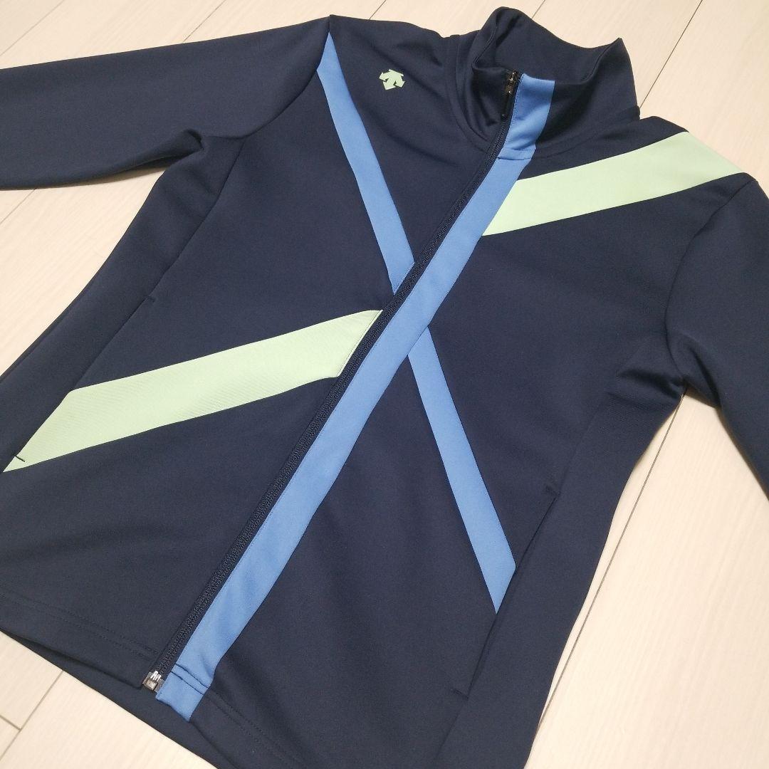 【入手困難】デサントゴルフ 切替 ストレッチ ジャージー ジャケット M