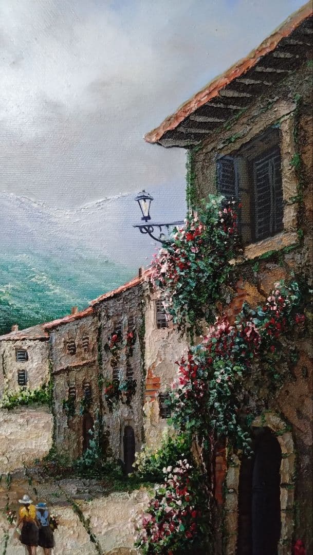 人見友紀　伝説の逃亡画家　油彩画　油絵　風景画