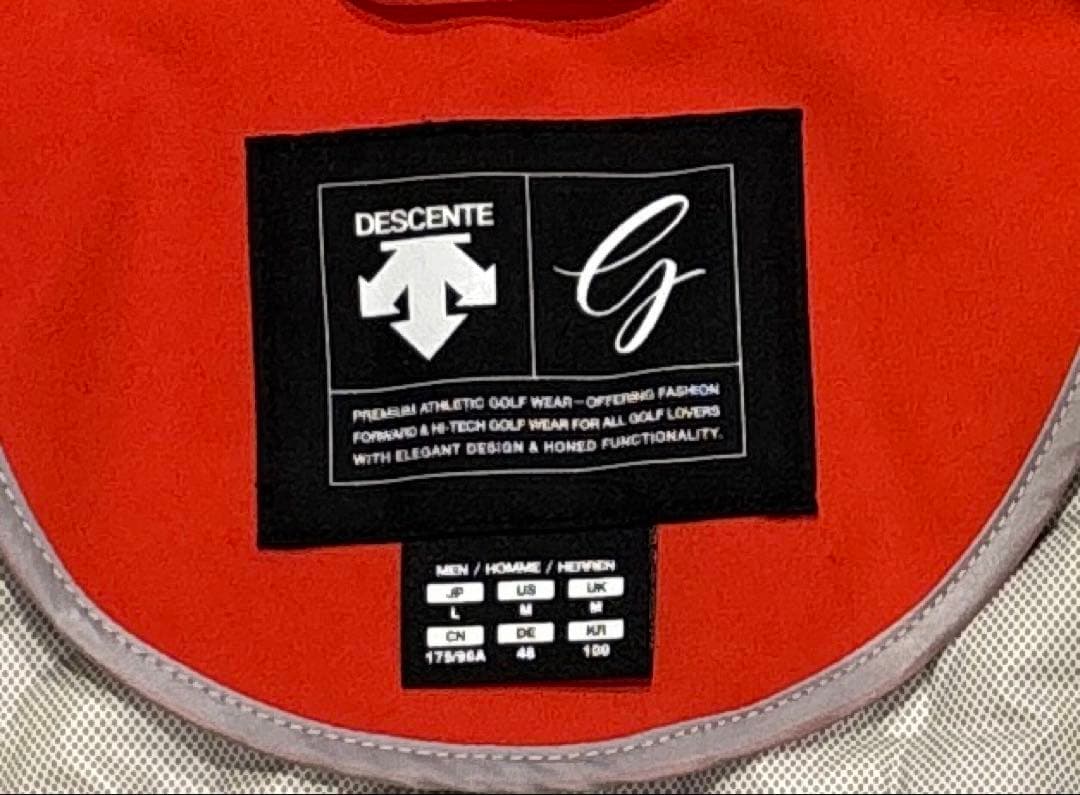 デサントゴルフ ダウン90% フェザー10% メンズ サイズL 定価27000円