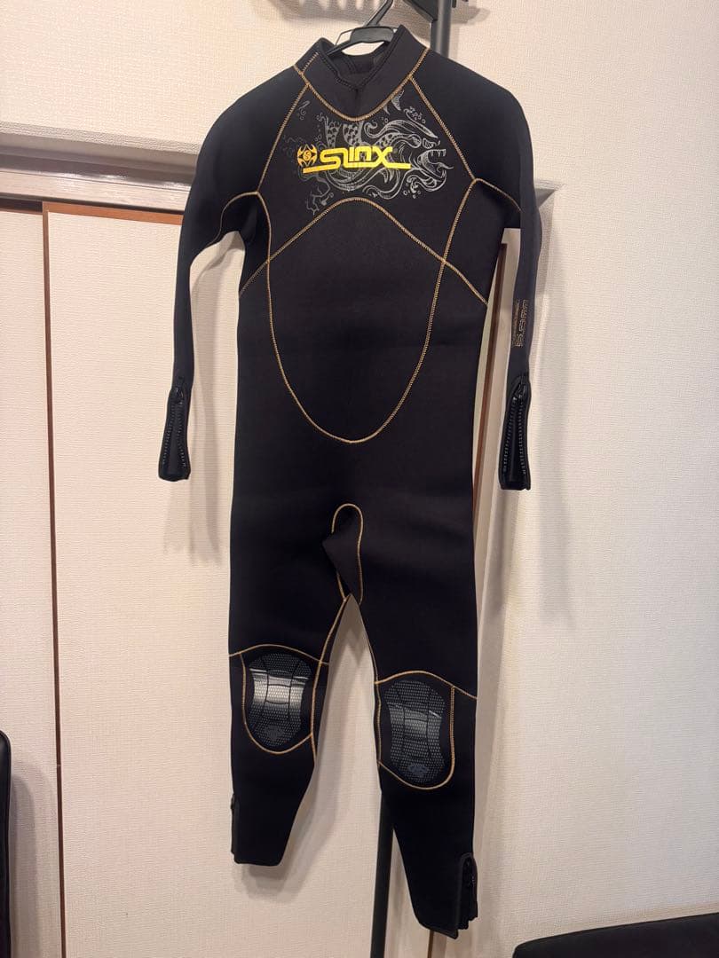 SLINX メンズ ウエットスーツ 5mm 裏起毛