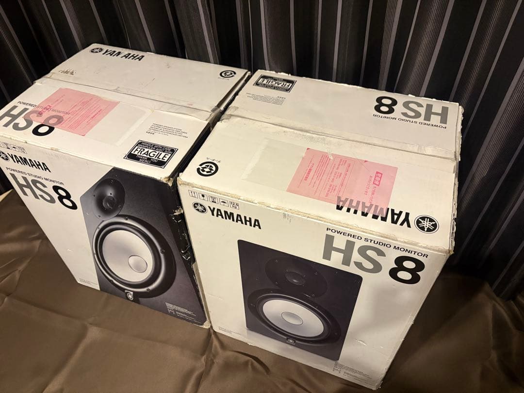 YAMAHA HS8 パワードスタジオモニター ペア　2台セット